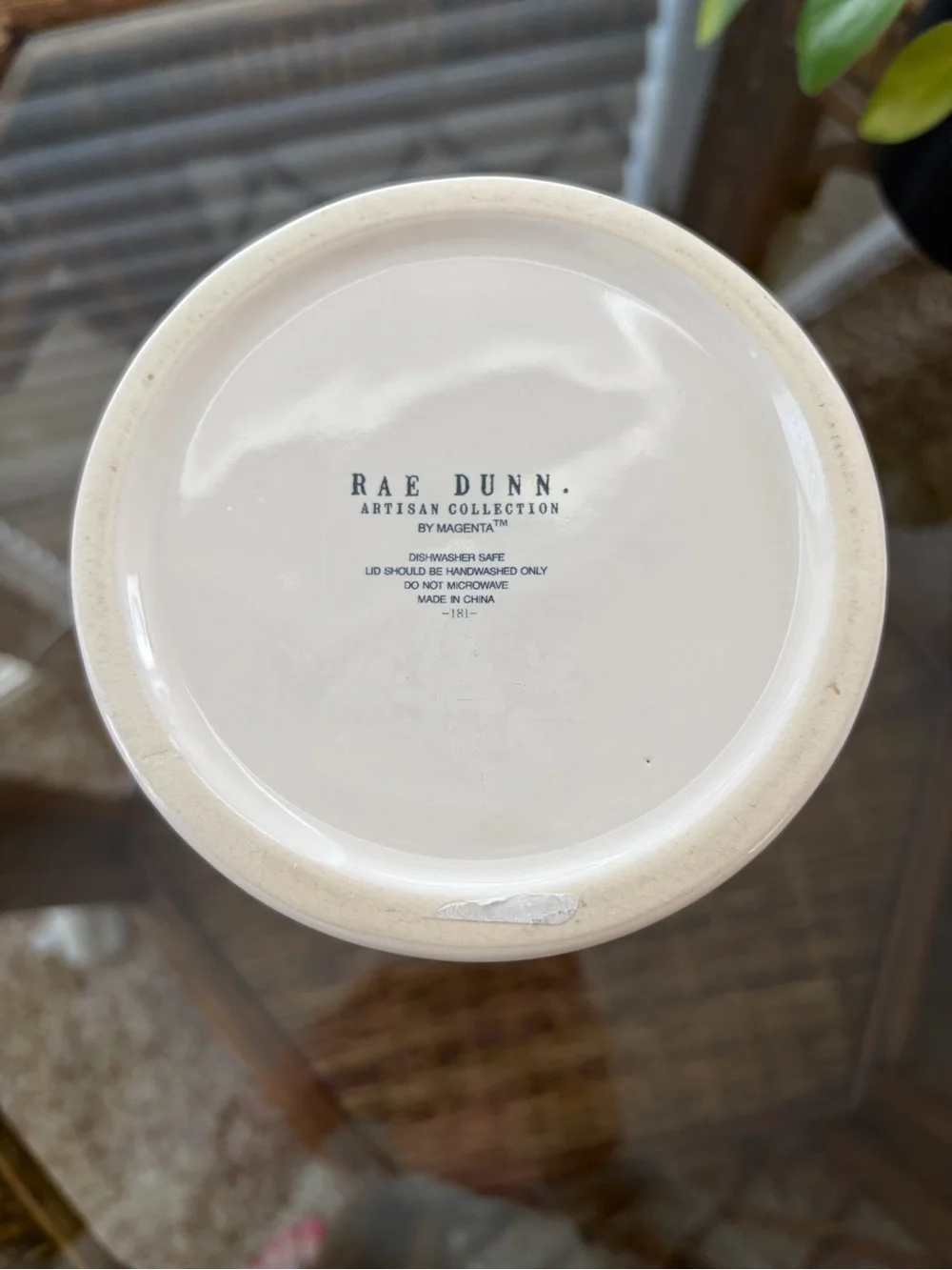 Rae Dunn adorable white